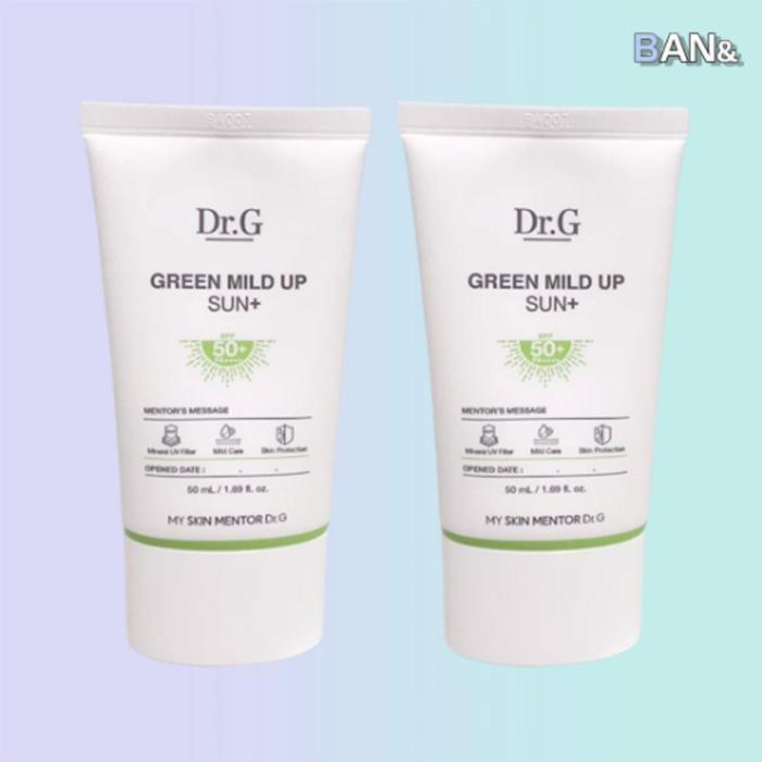 Dr.G Green Mild Up Sun Plus Sunscreen (SPF50+) 50ml x 2 (17503416)