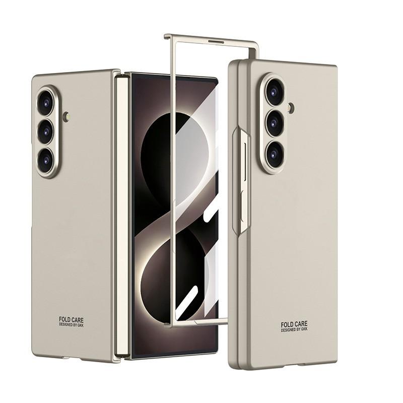 Защитный чехол Galaxy Z Fold 8 Ultra со встроенной пленкой для экрана, матовое покрытие, точные вырезы, ударопрочная поликарбонатная крышка В