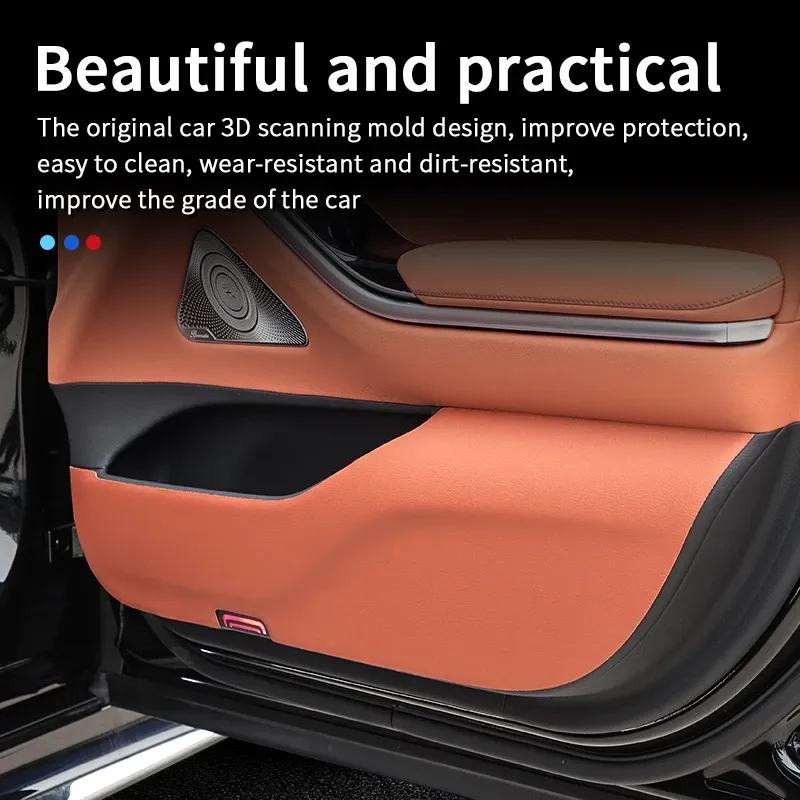 Накладки на пороги для ~2024 Mercedes w223 S-класса 400 450 550 480 аксессуары