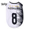 Soccer Jersey Dog Shirt T-Shirt Breathable Tank Top Sleeveless Summer Football Pet Party Outfit Apparel Game Day for Small Medium Large Dogs