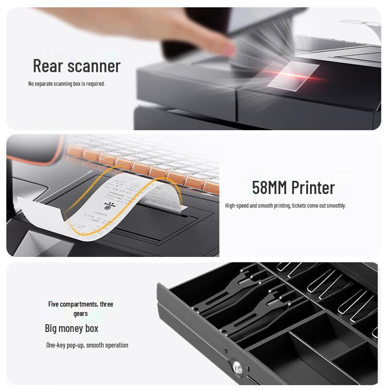 Windows 10 All-in-One Touchscreen POS System