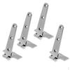 4 Pieces Marine Grade 316 Stainless Steel 6'' Door Hatch Hinge Boat/Yacht Hardware
