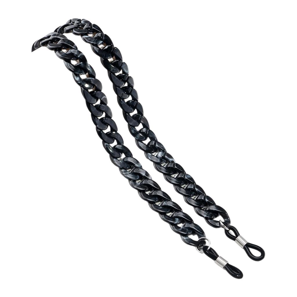 Colorful Eyeglasses Neck Cord Secure Grip Acrylic Glasses Retainer Comfortable Glasses Holder Daily Wear Accessories