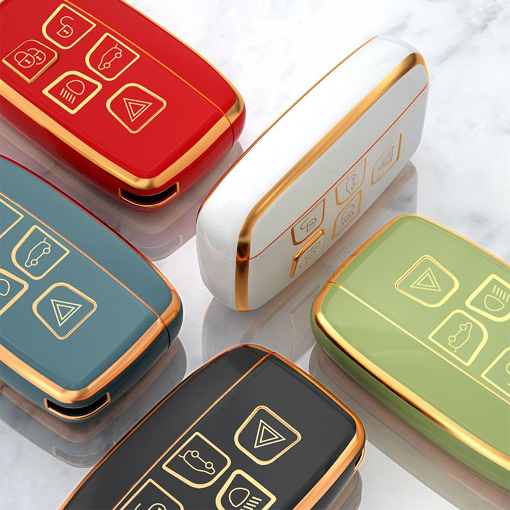 Новый чехол для дистанционного ключа из ТПУ для автомобиля, чехол-держатель для Land Rover Range Rover Sport Evoque Freelander для Jaguar XF XJ XE XJL