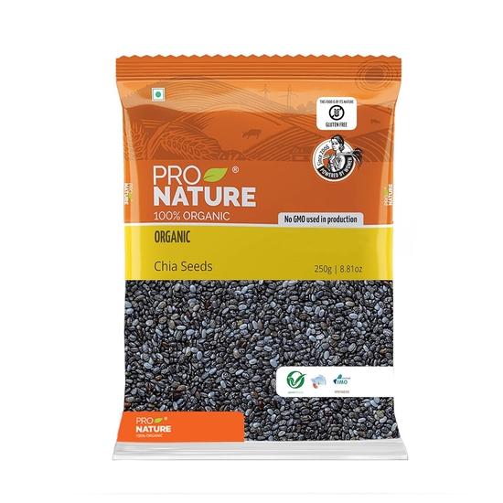 Органические семена чиа Pro Nature, 250 г
