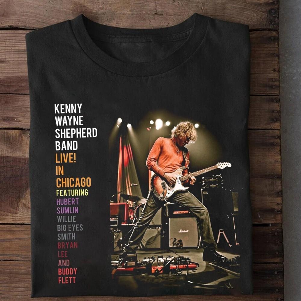 Rare Kenny Wayne Shepherd live in chicago Gift For Fans Men S-5XL Shirt 4H665 Unisex T-Shirt