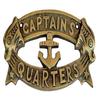 Captain Quarters Door Sign Home Decor