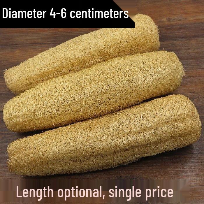 Loofah Dishwashing Brush & Sponge - Non-Stick Oil Remover for Pots and Dishcloths