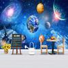 3D Большая Фреска Вселенная Звездная Галактика Обои Для Детской Комнаты Спальни Стена Домашний Декор Фреска Обои