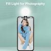 Portable LED Selfie Flash Fill Light 3 Adjustable Mode 20 Beads Easy Clip-On Brighten Live Beauty Fill Light