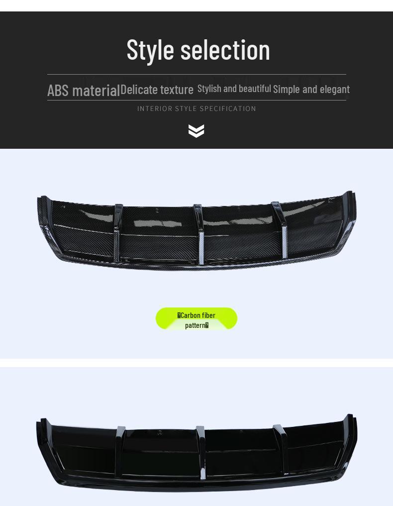 18-19 Hongqi H5 Накладка на задний бампер: Защита от столкновений и царапин