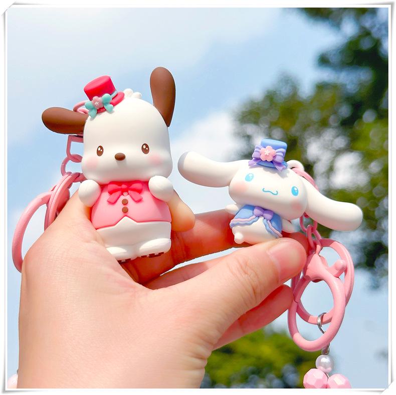Sanrio Сияющая Сакура Хелло Китти и Куроми Подвеска Брелок Подарок