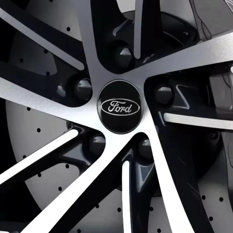 Заглушки центральных отверстий колес Ford 54 мм - Комплект из 4 штук для Focus MK2 и Fiesta