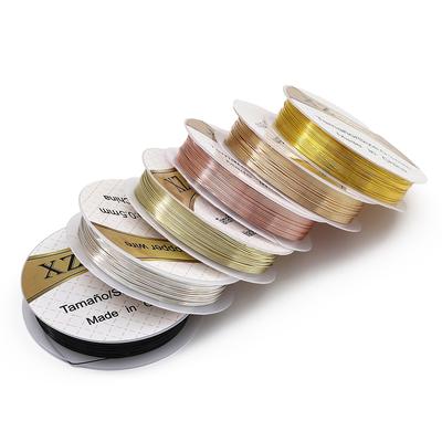 Медная проволока мульти размера 0,2-0,8 мм, бисерная проволока для изготовления ювелирных изделий своими руками, нить