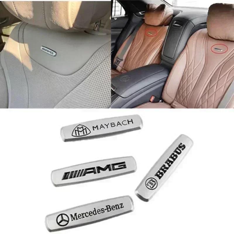 1pcs Seat Sticker Badge Sticker Interior Sticker For Mercedes-benz AMG Maybach Brabus GLB GLC GLE GLS CLS CLA W215 W205 W463 GS1