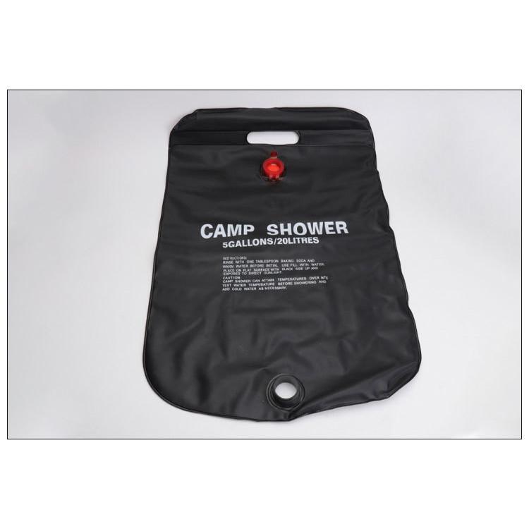 Сумка для душа на открытом воздухе для кемпинга, 20 л, сумка для солнечной горячей воды, портативная сумка для душа и охлаждения воды