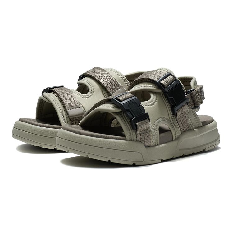 Li Ning Удобные амортизирующие детские сандалии Детская обувь Mica Серо-коричневый YKUS034-3