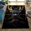Sacred and Magnificent Oriental Dragon Carpet New Release! Rug for Living Room Bedroom,Office Areas,Durable Machine Washable Mat