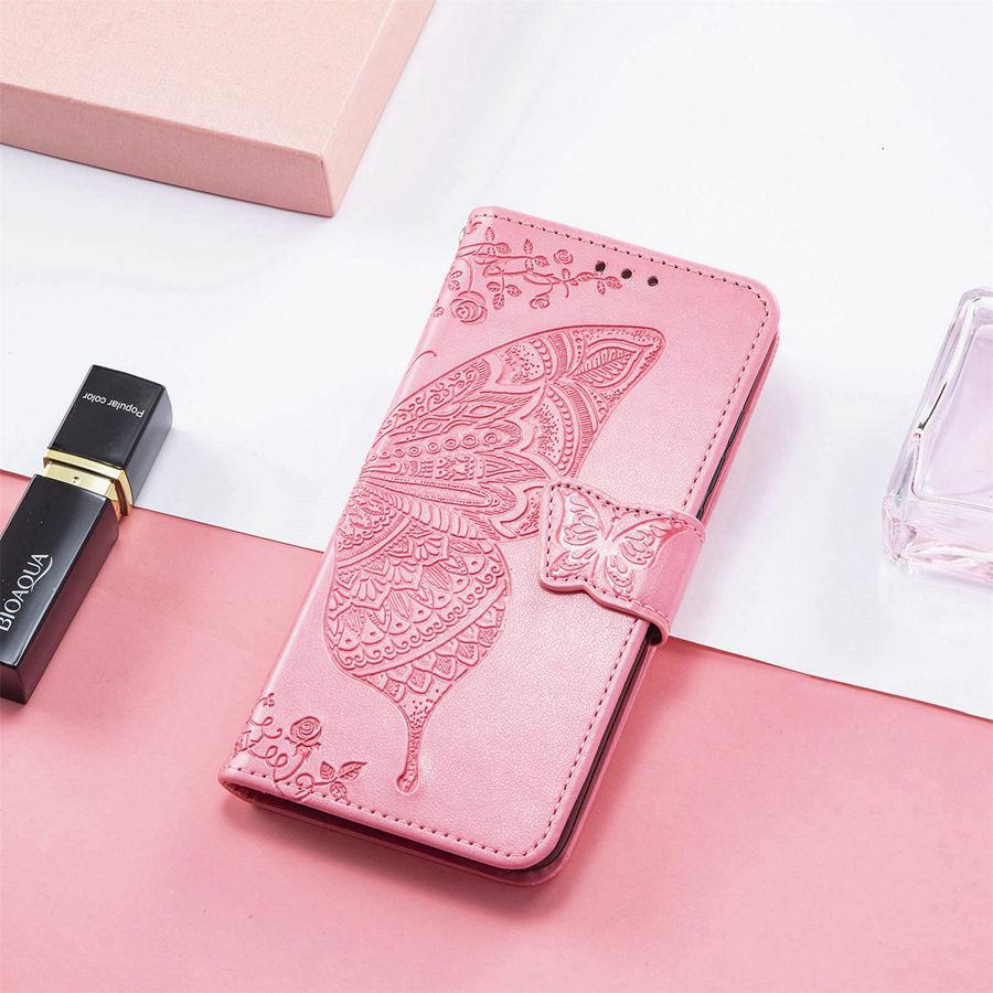 Кожаный чехол-книжка с узором «Бабочка» для Huawei Nova 13i Y63 Y73 13 14 Pro Honor X9D X7D X6C Чехол-кошелек Capa Coque