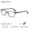 ZENOTTIC 2024 Женские прямоугольные очки по рецепту для близорукости, оптические очки с защитой от синего света, очки для дальнозоркости, фотохромные очки