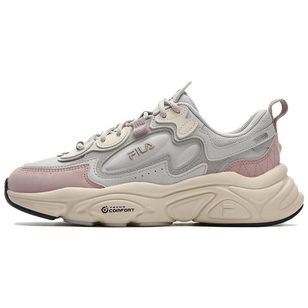 Fila Mars 1S+ Comfortable Versatile Low-Top Casual Running Shoes Women Sneaker Gray Pink Purple F12W342111FAP