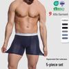 Breathable Men's Boxer Briefs To Prevent Testicular Dampness - Mesh Sports Viscose, Loose Fit