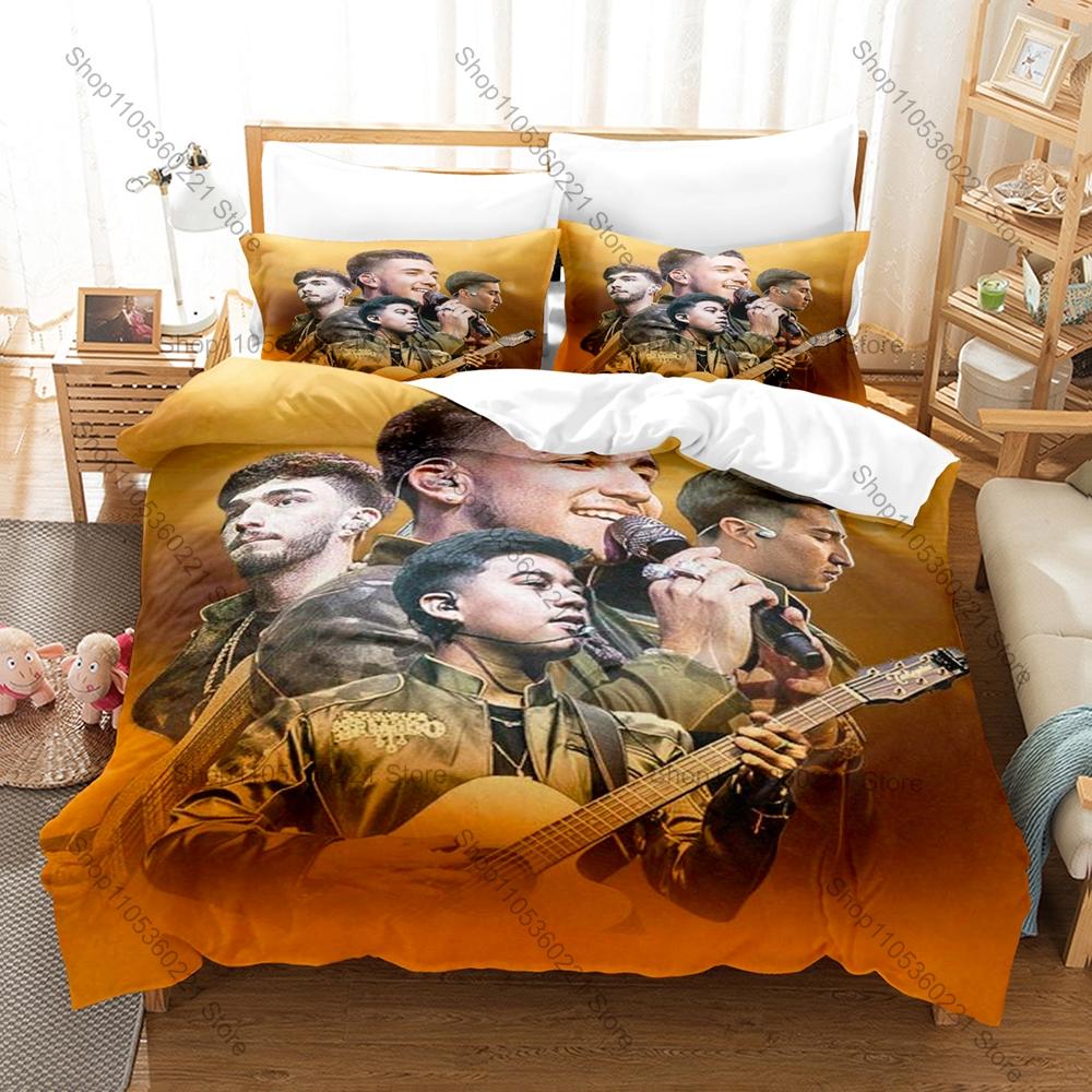 Ivan Cornejo Bedding Set 3D Print Regional Mexican Music Duvet Cover Set Twin Full Queen King Size 3PCS Bed Linen for Fans