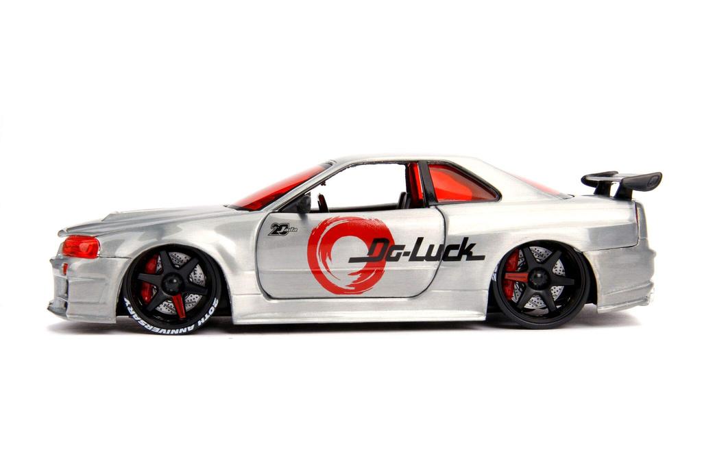 JADA TOYS Мини-машинка 20th ANNIVERSARY 2002 Nissan Skyline 20th Anniversary Series 1/24 GT-R (Р34)