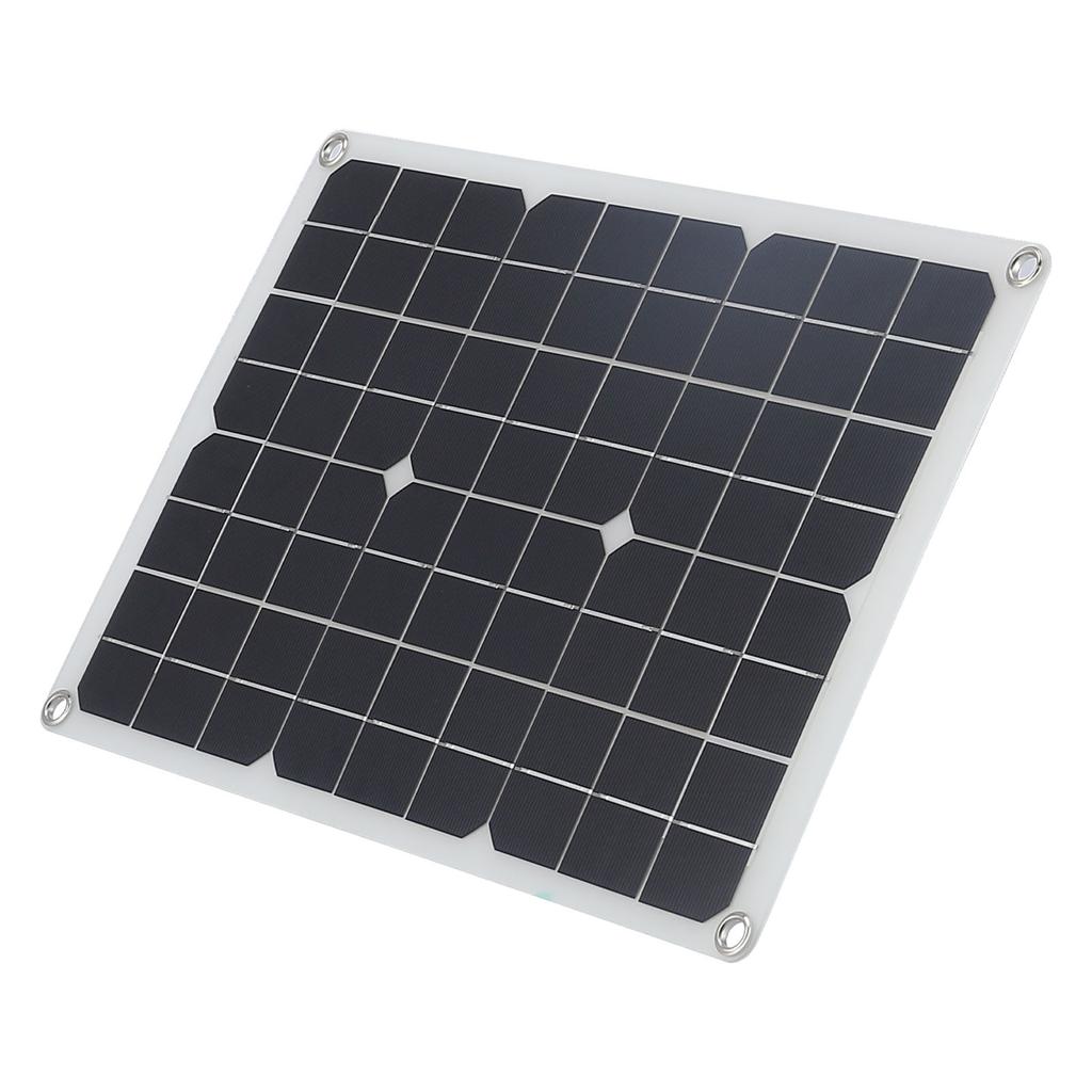 20W 18V USB Solar Panel Portable Solar Battery Charger Board for Car Boat Yacht Supplies