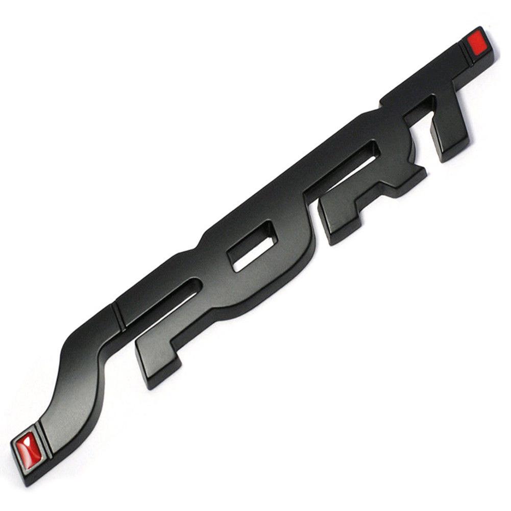 Автомобильные аксессуары, спортивный значок на крыло багажника, металлическая наклейка на автомобиль, украшение