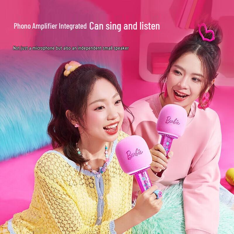 Элвис Пресли x Барби Леденец KTV Микрофон Динамик