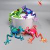 Реалистичная 3D-игрушка-лягушка с подвижными суставами - Настольное украшение и предмет коллекционирования