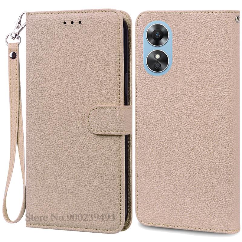 Для OPPO A17 чехол силиконовый кошелек кожаный флип-чехол для OPPO A17 чехол для телефона OPPO A17K OPPOA17 A 17 защитный чехол Coque Fundas
