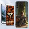 The Last Of Us Black Silicone Phone Case For Samsung Galaxy S23 S21 S20 FE S24 S22 Ultra S10E S10 S9 S8 Plus