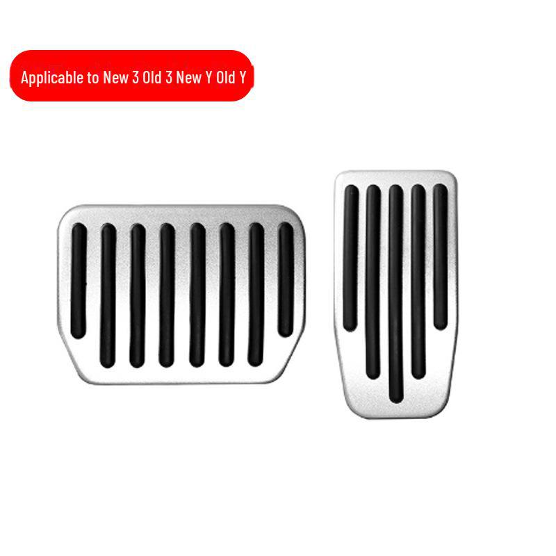 Педаль тормоза и акселератора Tesla Model 3/Y из алюминиевого сплава с опорой из нержавеющей стали для спортивных результатов.