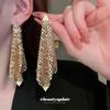 Серебряная игла треугольные блестящие неправильные серьги персонализированный преувеличенный дизайн металлические пусеты серьги модные серьги для commuters
