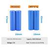 Haistik 3.7V 18650 Rechargeable Lithium Battery