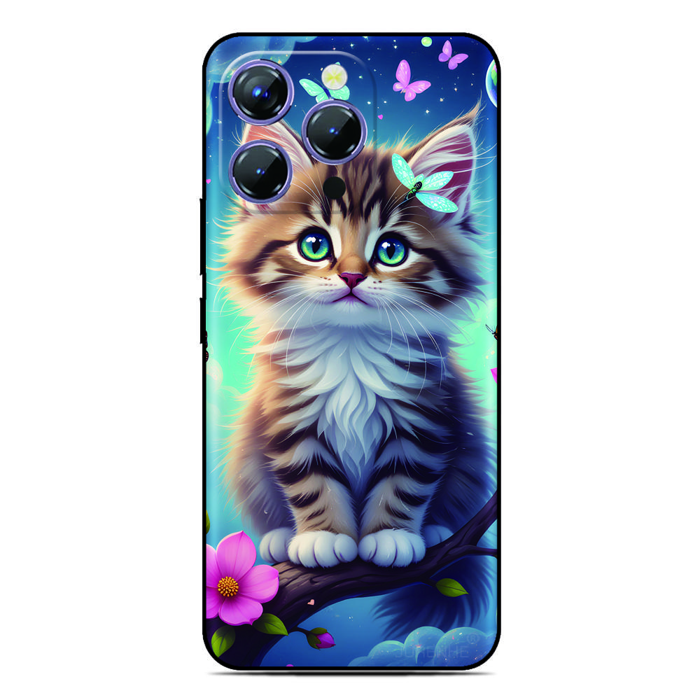 Picture Kitten Phone Case For Oukitel C69 C3 C2 C68 C62 C61 C57s C57 C58 P1 C1 Pro C59 C53 C51 C50 C38 C36 C35 C21 WP50 Cover