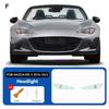 Защитная пленка для Mazda MX 5 2016- Комплект PPF Прозрачная пленка для зеркала заднего вида Защита от царапин Прозрачная пленка для фар автомобиля Аксессуары
