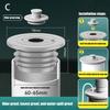 Drain Pipe Anti-Odor Seal Plugging Cover Wash Basin Floor Drain Deodorization Silicone Core Downpipe Anti-Insect Durable