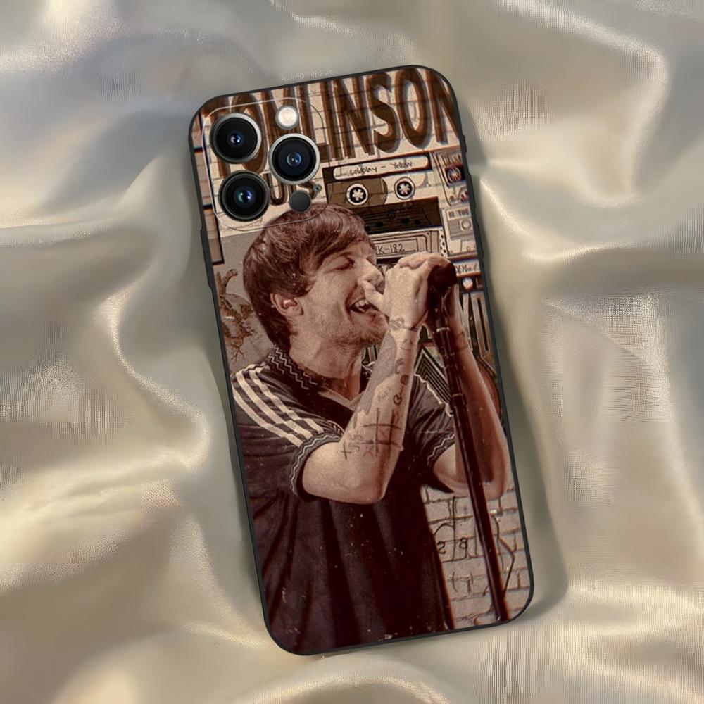 Чехол для телефона Louis Faith In The Future T-Tomlinson для Iphone 16 15 14 13 12 11 Pro Max Xr X Xs Mini 8 Plus SE 2022 Черный Мягкий Сил