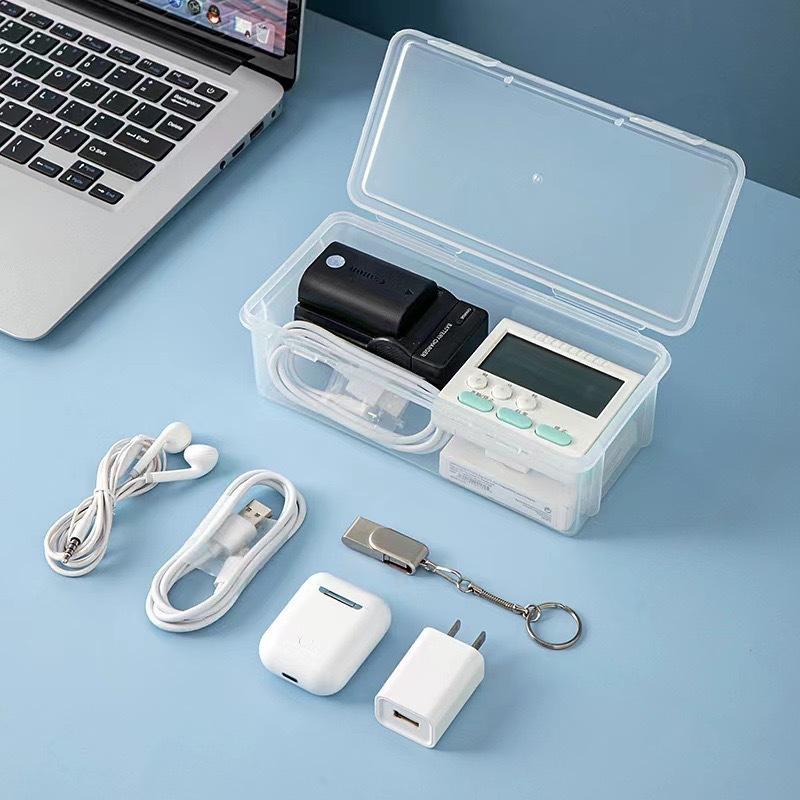 1 шт. Коробка для хранения кабелей данных, Органайзер для управления и организации кабелей для зарядки и настольных кабелей, Сумка-органайзер для кабелей