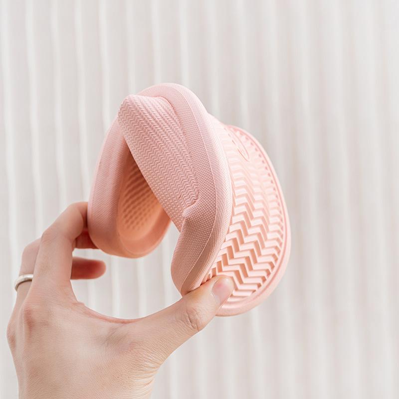 Парные тапочки, модные мягкие домашние тапочки, домашние нескользящие сандалии, нескользящие летние тапочки