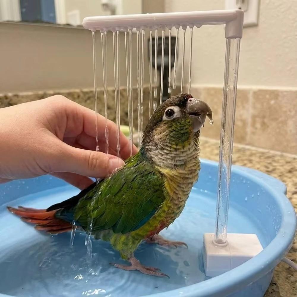 USB Bird Bath Fountain Plastic Submersible Pump NEW Parrot Bathing Pump