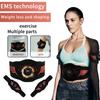 EMS тренажер для брюшного пресса, стимулятор мышц, мышечный тонер, дисплей, расход калорий, сжигание жира, потеря веса, фитнес-тренировки