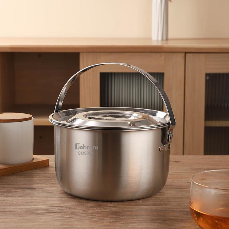 Berenice 304 Stainless Steel Lard Storage Can