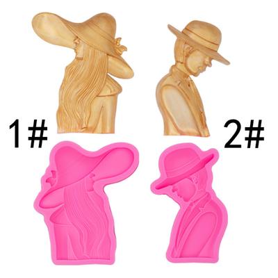 Ношение шляп для мужчин и женщин силиконовые формы для выпечки торта аксессуары для шоколадной помадки