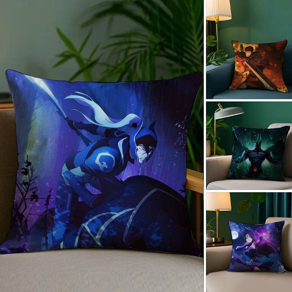 Игра Крутой D-Dota 2 Наволочка Диван Гостиная Спальня Двусторонняя печать Квадратная подушка Подушка для сна Наволочка