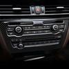 Glossy Carbon Fiber Car Center CD Panel Decoration For BMW X5 X6 2014 15 16 17