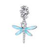 925 Silver Butterfly Dragonfly Charms Colorful Beads for DIY Bracelet Making Handmade Jewelry Supplies